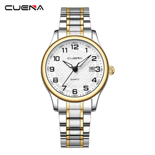 CUENA Modelos De Relógios De Casal Femininos Originais Estilo Minimalista Esportivo superior À Prova D