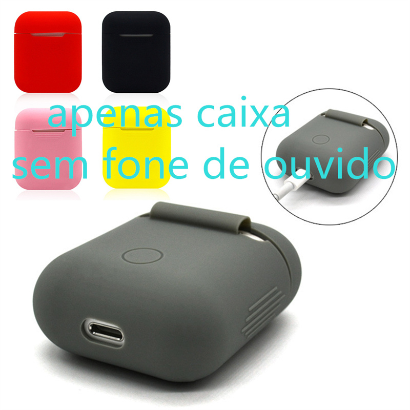 9 Cores Fones De Ouvido Bluetooth Sem Fio Caixa Protetora De Silicone GS