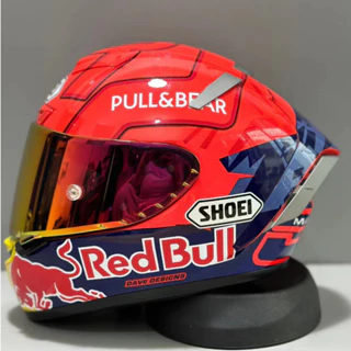 Novo Capacete Facial Completo SHOEI X14 marquez TC6 Red Bull Oitava Geração De Formiga Motocicleta Anti-Queda