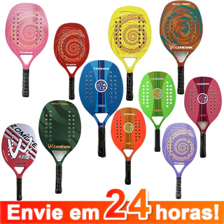 CAMEWIN Raquete Original De Tênis De Praia Big Sells Em Fibra De Carbono E Vidro EVA Profissional em Oferta na Shopee
