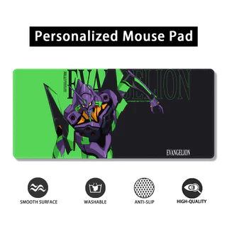 Tapete De mouse EVANGELION-01 Estendido À Prova D'água design Antiderrapante Bordas Costuradas De Precisão Personalizado Para Jogos Grandes