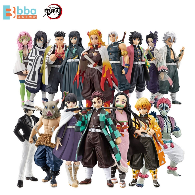 Action figure Demon Slayer Kanjirou kimetsu no yaiba Nezuko Zenitsu PVC Action Figure Modelo Manga Figuras Coleção De Brinquedo