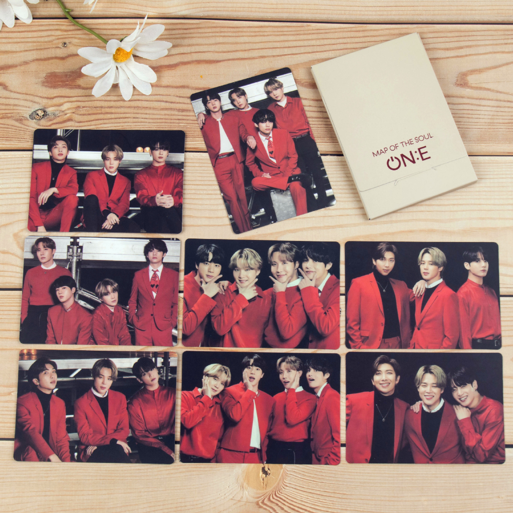 BTS Japão Mapa Especial Do Álbum De Fotos SOUL 7 Cartão