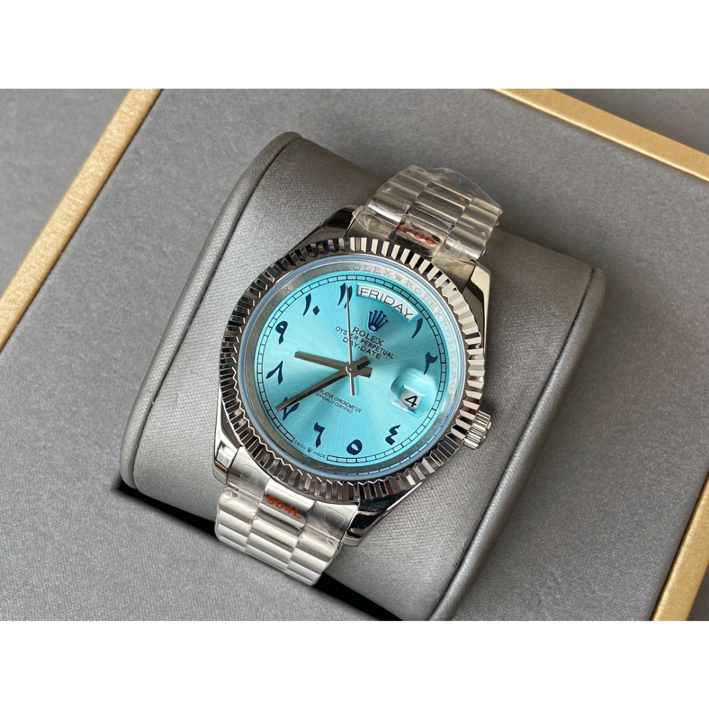 Relógio Mecânico Automático Masculino , Mostrador digital Duplo Calendário , 41mm ,