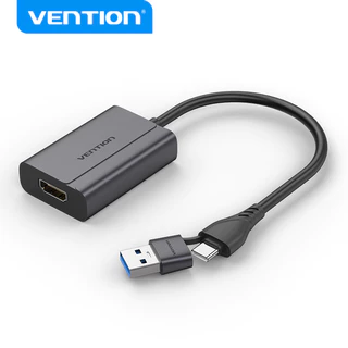 Vention Adaptador HDMI USB-C Para 1080P @ 60Hz Conversor MacBook Pro iPad Laptop Projetor