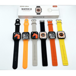 Smartwatch Relógio Inteligente Original W68 + Ultra Série 49mm IWO 8 NFC De Detecção Do Sono Monitoramento Bluetooth Siri W68PLUS