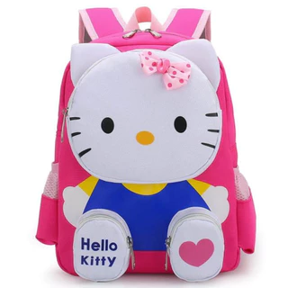 Disney Marvel Homem-Aranha Hello Kitty Gato Mochila Infantil Tendência De Viagem