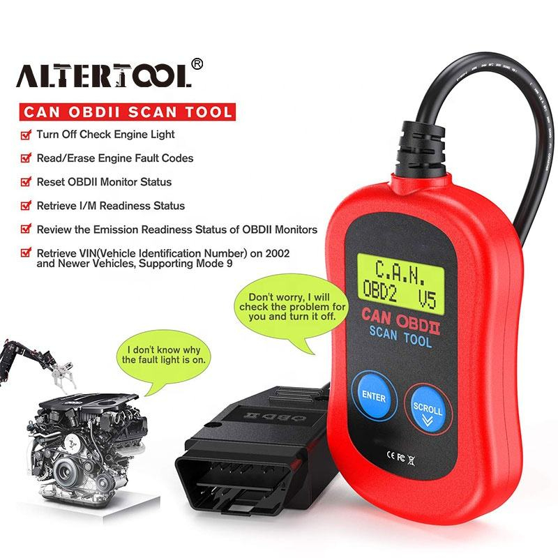 MS300 OBD2 2 Scanner Para Auto OBD Ferramenta De Diagnóstico Do Carro ...