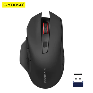 E-YOOSO X-26 USB 2.4G Mouse De Jogos Sem Fio 4800 DPI 5 Botões De Jogo Óptico Ergonômico Para Computador laptop PC