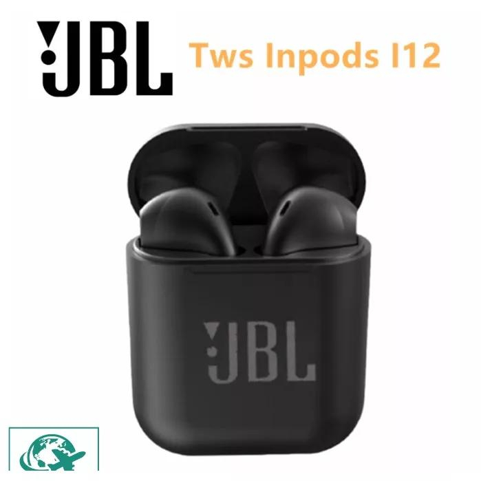 Jbl i12 tws Wireless Stereo 5.0 Fone de ouvido Bluetooth Original com caixa de carga Adequado para iPhone Android Xiaomi Smartphone