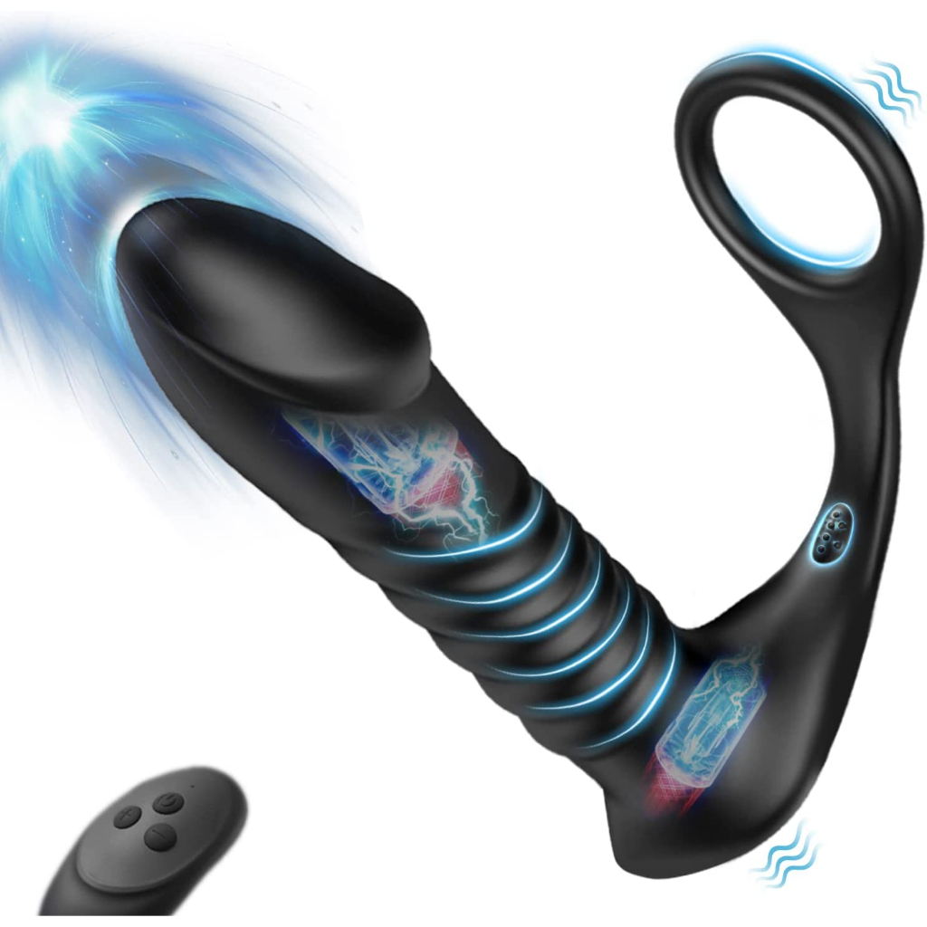 Vibrador De Impulso Para Homens Estimulação Da Próstata Anus Massager Cock  Ring Anal Butt Plug Dildo Vibradores Sex Toy For Adult Gay | Shopee Brasil