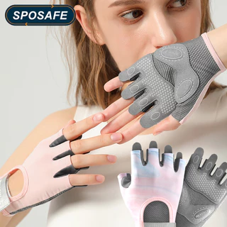 1 Par De Luvas De Ginástica Antiderrapantes Respiráveis Para Homem Mulher Mão De Silicone Fitness , Construção Corporal , Esportivas De Precisão Resistente Ao Desgaste Durável