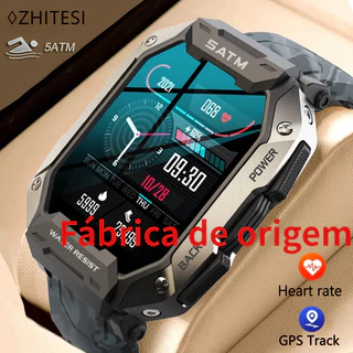 Relógio inteligente esportivo militar 50M à prova d