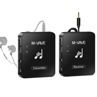 M-Wave M8 Wp-10 2.4G Transmissão Sem Fio Fone De Ouvido Sistema monitor MS-1 Transmissor Receptor Streaming Para Estéreo