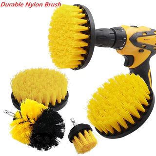 3PCS 4PCS 4PCS Escova Para Esfregar Brocas Cerdas Rígidas Serviço Pesado Ferramenta De Limpeza De Móveis Kit Detalhes Do