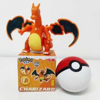 Pokemons Pokeballs Brinquedo de transformação do Pikachu, Charizard, M – O  Mundo da Nuvem