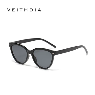 VEITHDIA Novos Óculos De Sol retro Olho De Gato Minimalista Moda Unisexo S23053