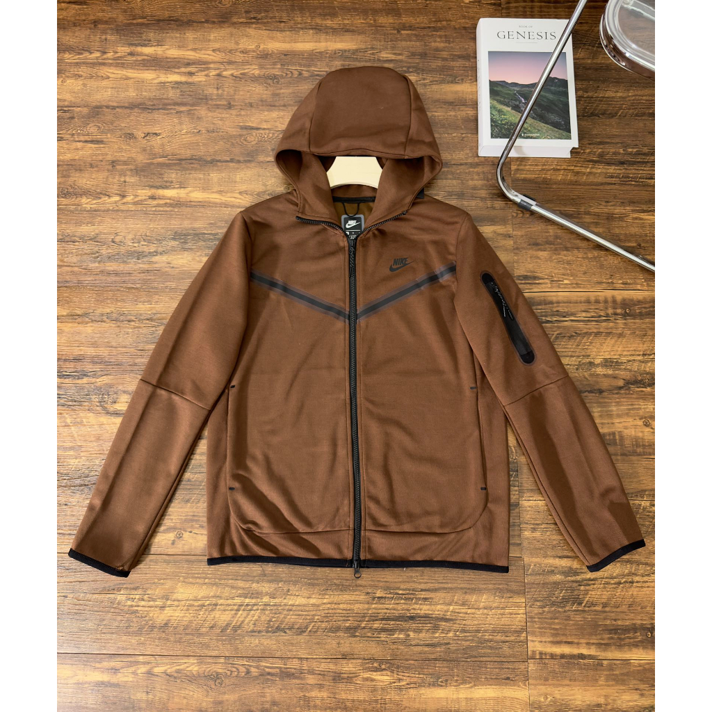 Conjunto De Capa Café Drill Tech Fleece