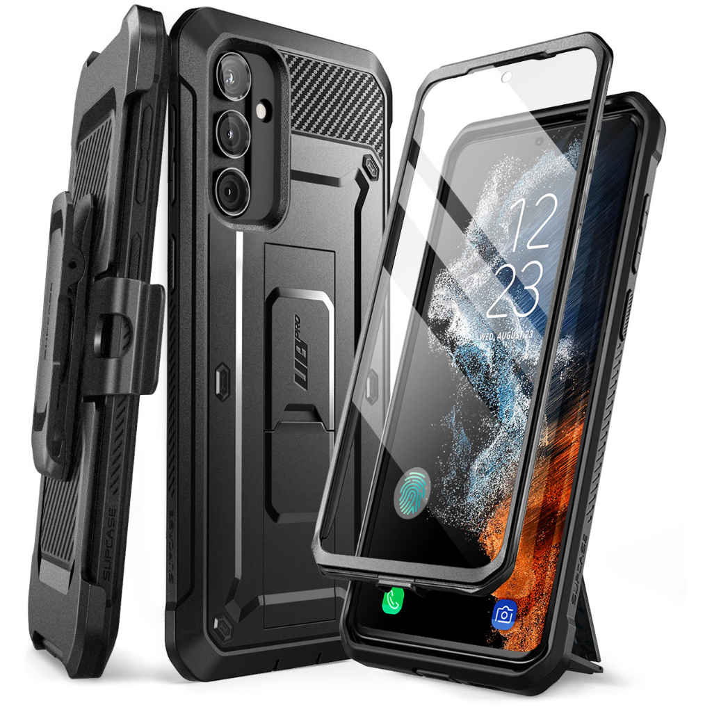 SUPCASE Estojo Unicorn Beetle Pro Para Samsung Galaxy A34 5G 2023 De Cinto Resistente De Dupla Camada De Corpo Inteiro Construído Em Protetor De Tela