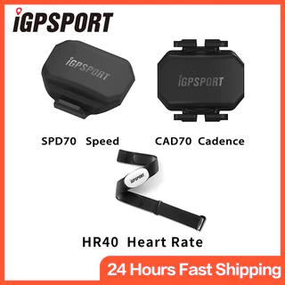 IGPSPORT CAD70 SPD70 Bicicleta ANT + Sensor De Cadência De Velocidade Sem Fio Bluetooth IPX7 Frequência Cardíaca Compatível GARMIN Bryton Computador