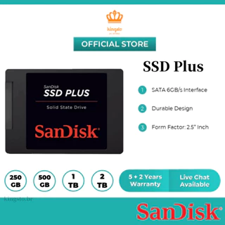2T SanDisk SSD Plus 2.5 " 500g 1T Sata Iii Unidade Interna De Estado Sólido Sdssda-2tb 960GB