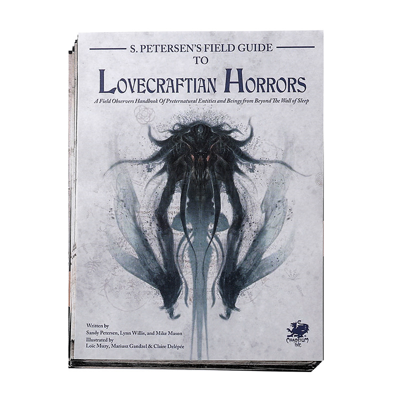 Cthulhu Monster Book Plus Livro Ilustrado Conjunto Completo 70 Folhas Papel Adesivo Duplo Material Retro Material Manual Material Papel Manual Decoração Álbum Fotográfico diy