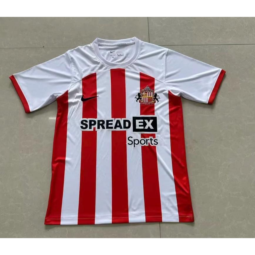 23-24 Sunderland Casa Futebol Jersey Camisa De