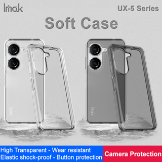 Capa de TPU Imak Drop-Proof para Xiaomi 12S Ultra - Transparente