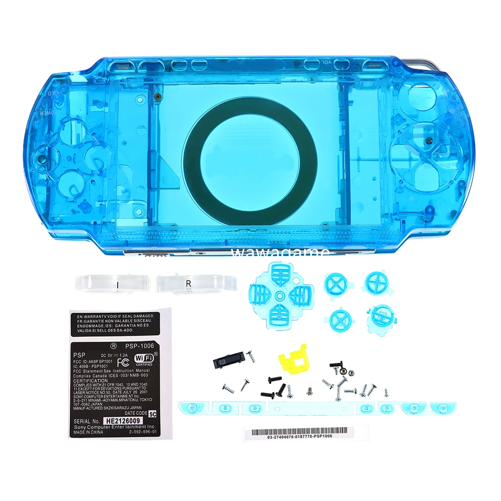 Caixa De Proteção Para PSP 1000 PSP1000 Completa Kit De Botões De