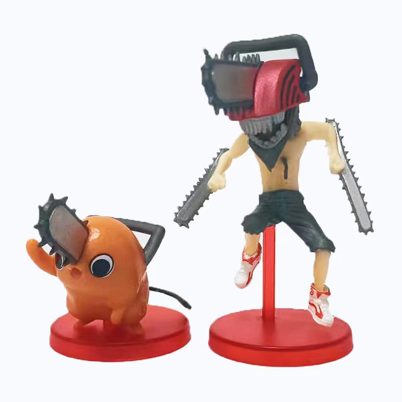 4,5 polegadas motosserra homem figura modelo brinquedo 3d anime action  figurine, Pochita Denji figuras presentes para fãs de anime