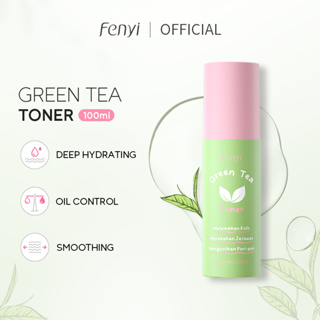 Toner De Chá Verde Fenyi Clareia Marcas De Acne Hidratante Controle De Óleo Suavizante Brilhante 100ml