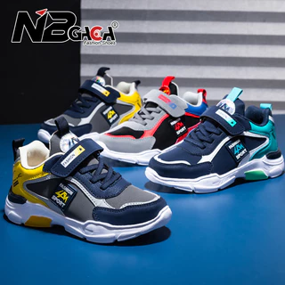 Sapatos Esportivos Para Crianças De Corrida Meninos Nova Primavera Moda Couro Tênis De Passeio Casual De Conforto Respirável Ao Ar Livre