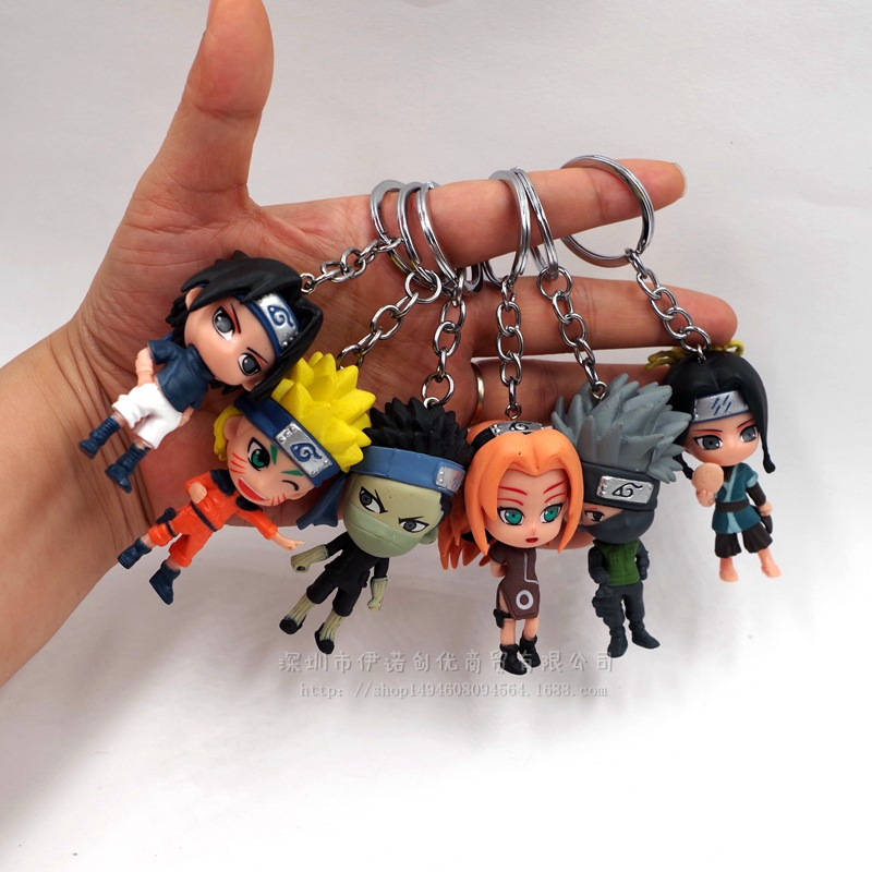 12 pçs lote 7cm japão anime personagem naruto figuras de ação kakashi  sakura sasuke itachi obito gaara boneca vinil pvc modelo presente brinquedos