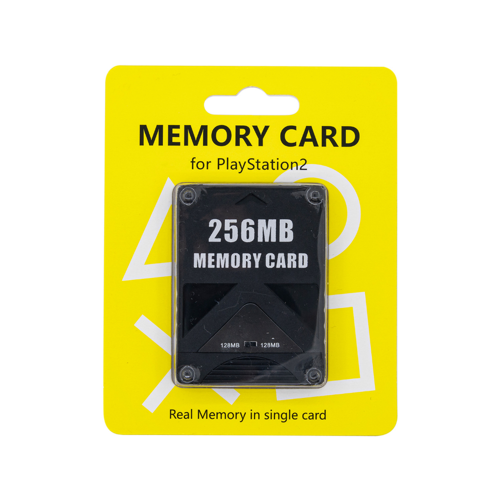 Cartão De Memória 256MB Para PS2 8MB/64MB/128MB