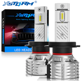 XSTORM 2pcs H4 Farol LED H1 H7 H11 9005 9006 HB3 9012 hir2 canbus Sem Erro 6500k 12v 2 Anos De Garantia