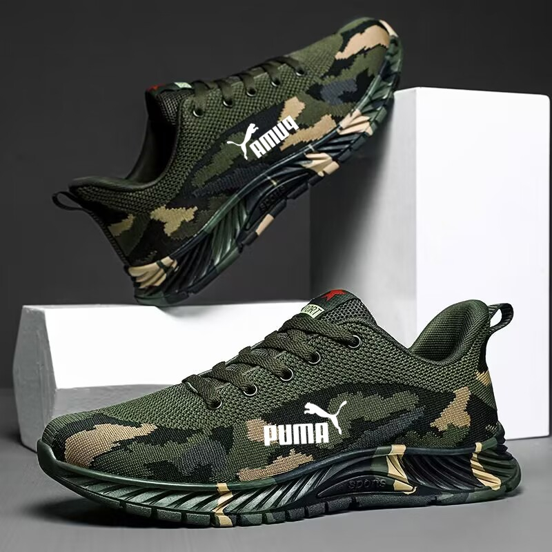 2023 Novo Sapato Masculino De Tecido Voador De Malha Esportivo Versátil Tendência De Corrida Casual Respirável