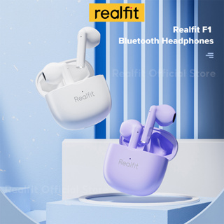 Realfit F1 Fone De Ouvido Bluetooth Excelente Qualidade HIFI Sem Fio Com Microfone 5.3 Superb Bass