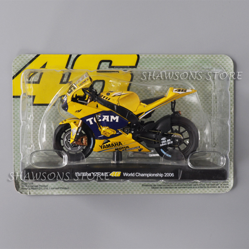 Balan a 1 18 Modelo De Motocicleta Diecast Toy Yamaha YZR M1