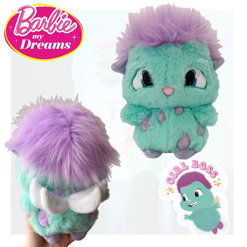 Brinquedos Kawaii Bibble de pelúcia infantil, bonecas fofas de