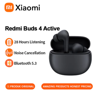 Xiaomi Redmi Buds 4 Cancelamento Ativo De Ruído TWS Para Chamada Bluetooth 5.3 Fone De Ouvido Sem Fio Esportivo