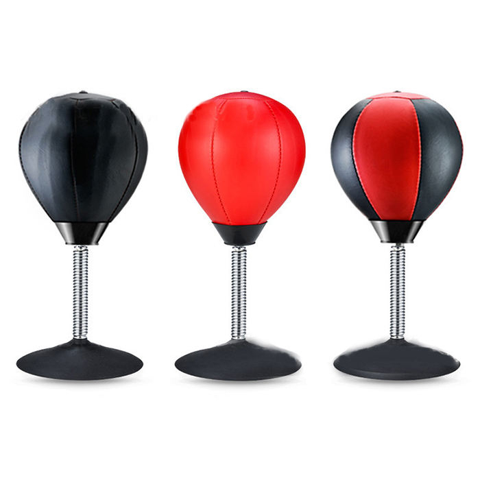 Velocidade De Boxe De Mesa ​ Ball Rage Buster Saco De Punção Alivia O Stress Em Home/Office