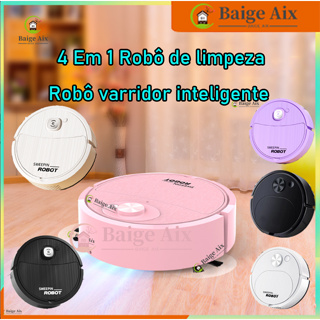 Robô Varredura/Vacuum Limpador Automático Limpeza De Casa Robótica Inteligente E Silenciosa