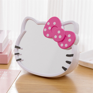 Kawaii sanrio feminino hello kitty espelho mesa banheiro maquiagem