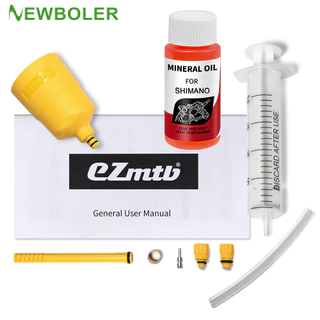 NEWBOLER EZmtb Mountain Road Bike Ferramenta Hidráulica De Sangramento De Óleo De Bicicleta Para SHIMANO Com Mineral Hidráulico De 60ml