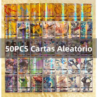 Lote 10 Cartas Pokémon Vmax Em Português Cartas Brilhantes Sem Repetir -  TechBrasil
