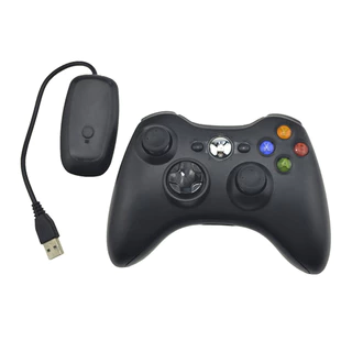 2.4g kit Gamepad Sem Fio Para Xbox 360 Com Receptor 3D Rocker Design Computador Portátil Pc Direção Precisa