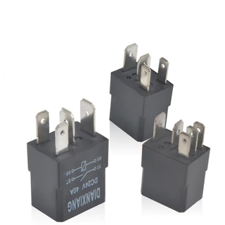 Relé Universal para Carro 4 Pinos 5 Pinos 40A 12V24V com Relé de Soquete para Bomba de Óleo para Carro Distância do Ventilador Perto de Luzes de Nevoeiro