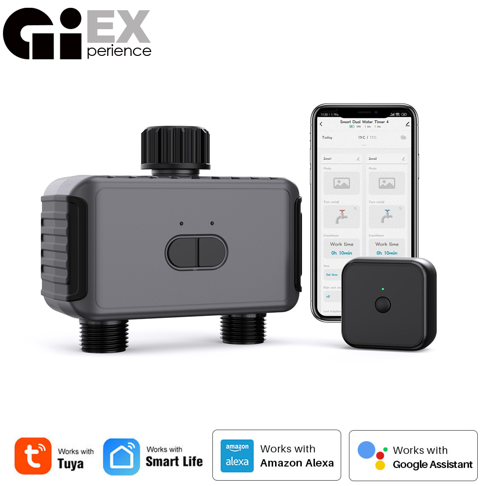 Temporizador De Irrigação IP55 Sistema Automática De Jardim Controlador De Aspersão Por Gotejamento