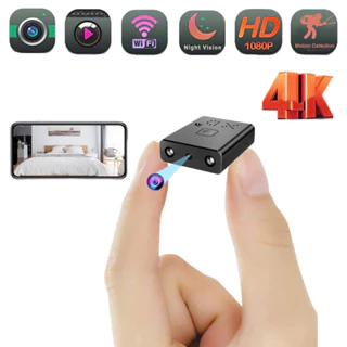 Câmera 4K 1080P Mini Wifi DV Visão Noturna Micro Kamera Home Segurança De Vídeo Gravador De Detecção De Movimento Suporta Latent Tf Card em Oferta na Shopee