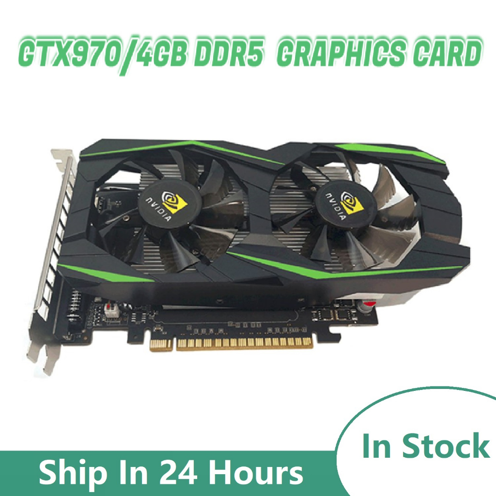 Placa Gráfica De Mesa 128bit GTX970/4GB DDR5 Portátil 600MHz (MHz) Núcleo 1066MHz Memória